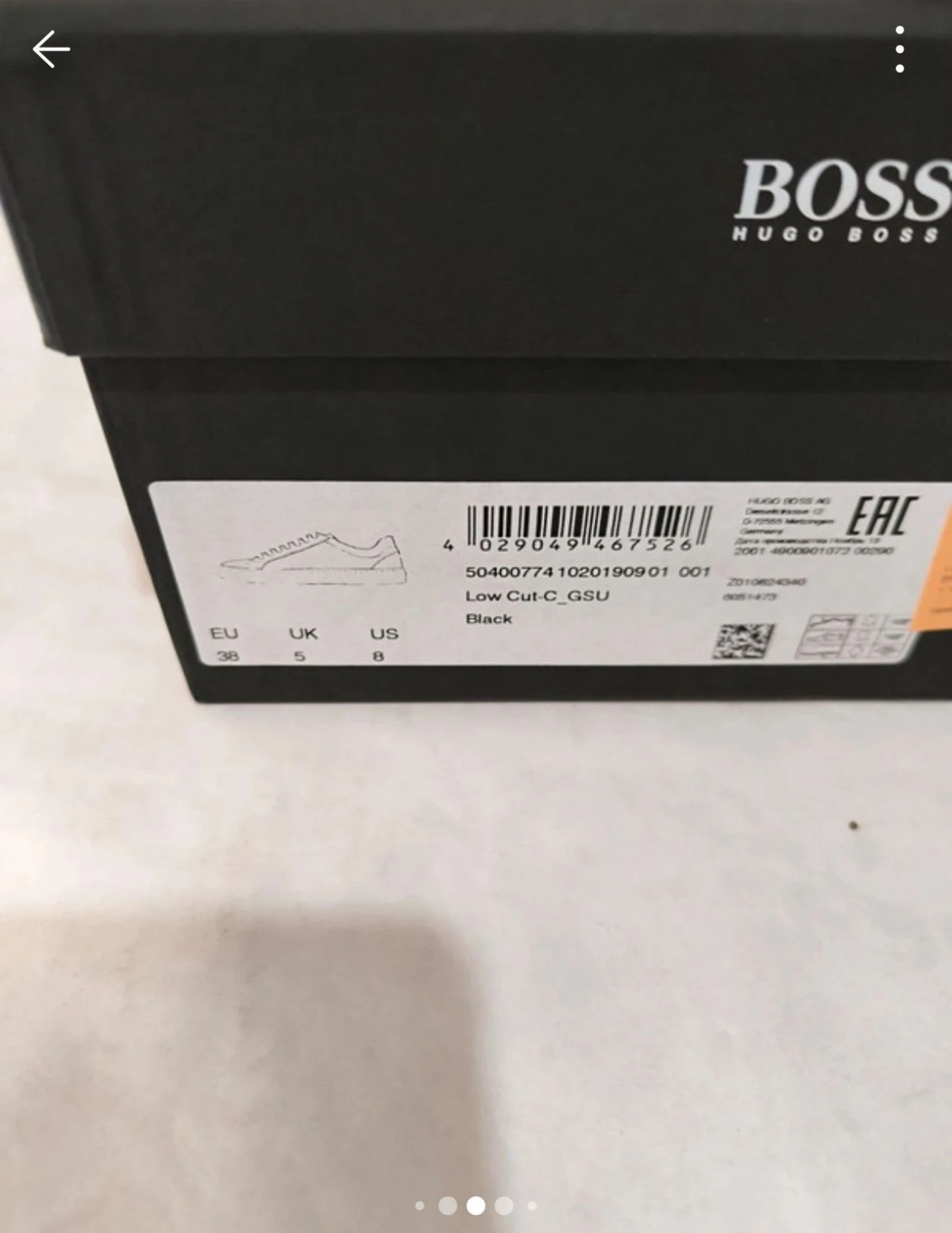 Boss eu 38 leer int, ext – photo 4